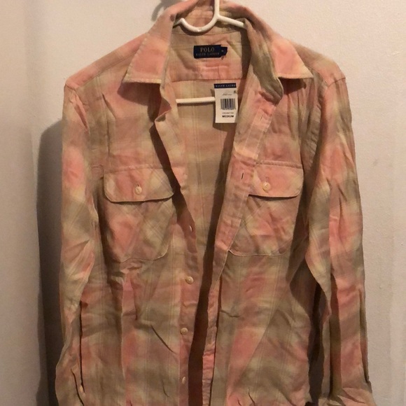 Polo by Ralph Lauren Tops Polo Ralph Lauren Womens Flannel Shirt